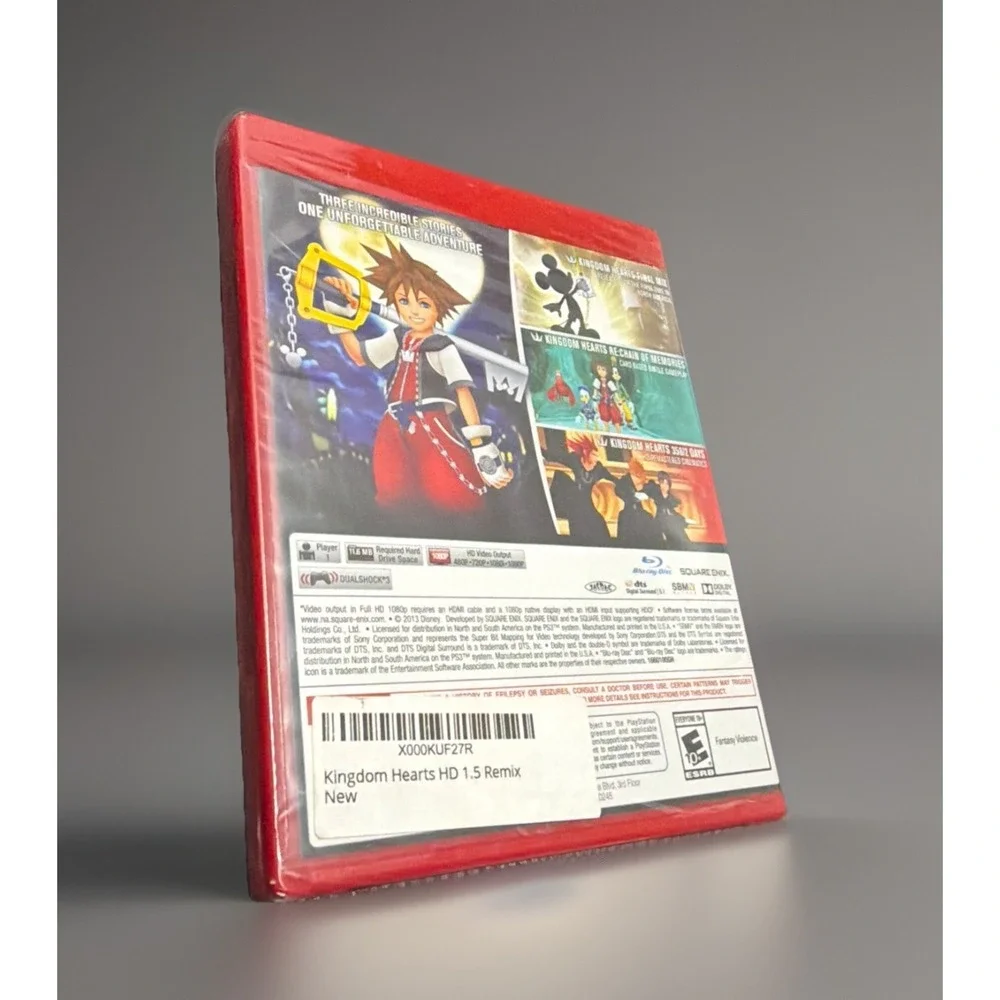 SEALED Kingdom Hearts HD 1.5‎ Remix Playstation 3 PS3 (Not Graded)